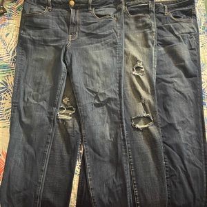 3 Pairs of American Eagle Outfits Women’s Jeans